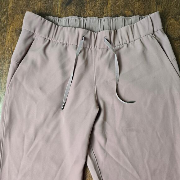 Lululemon On The Fly Pant *Woven 27" - Red Dust - Size 10 - Style # W5BPMS - Picture 6 of 10